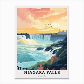 Niagara Falls Canada Travel Canvas Print