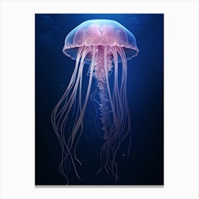 Box Jellyfish Realistic 2 Canvas Print