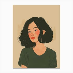 Asian Girl 30 Canvas Print