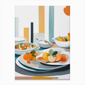 Lemons And Oranges Canvas Print