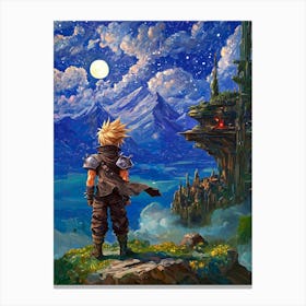 Final Fantasy VII 2 Canvas Print