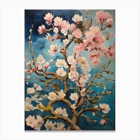 Blossoming Cherry Tree art print 3 Canvas Print