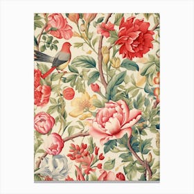 Floral Wallpaper 142 Canvas Print