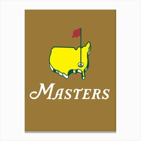 Masters Logo 2 Canvas Print