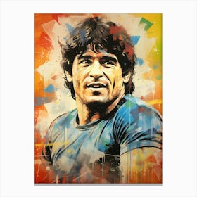 Diego Maradona (3) Canvas Print