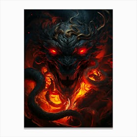 Dragon Hd Wallpaper 2 Canvas Print