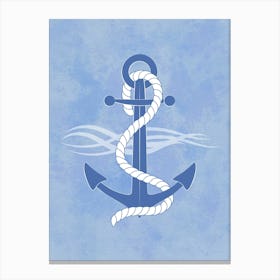 Anchor Two Set Canvas Print