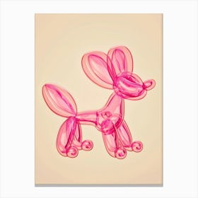 Balloon Dog Canvas Print