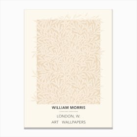 Willow Poster, William Morris Canvas Print