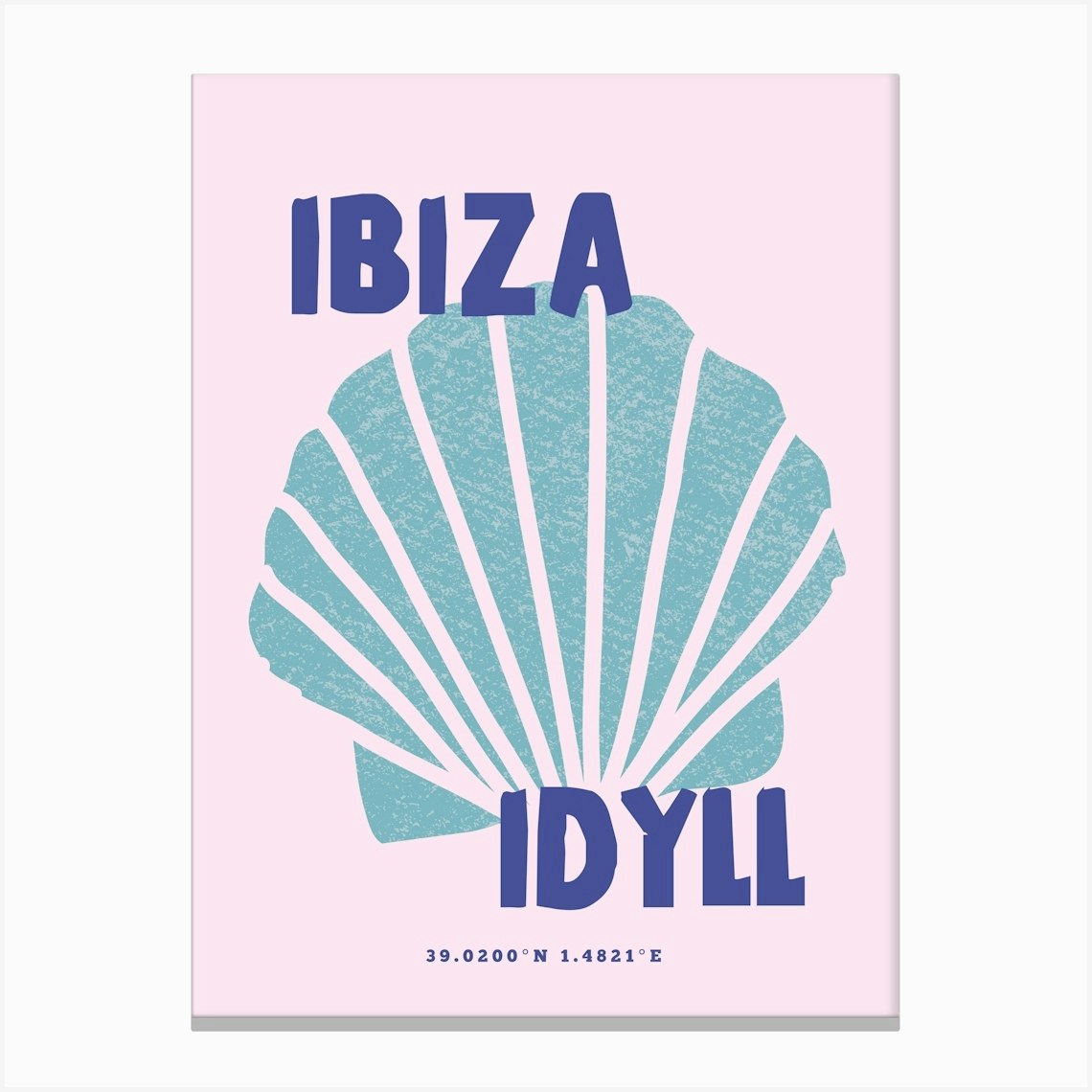 Ibiza Idyll 2 Canvas Print by MRHWALLPRINTS