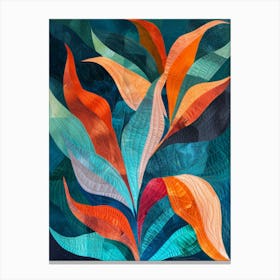 Leaves Of The Sea Canvas Print