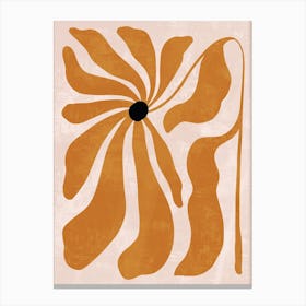 Orange Flower Canvas Print