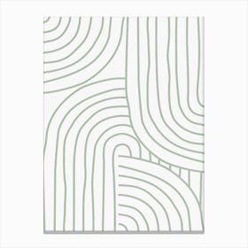 Abstract Lines- Gr02 Canvas Print