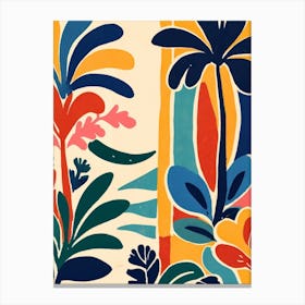 Tropical Palms Canvas Print