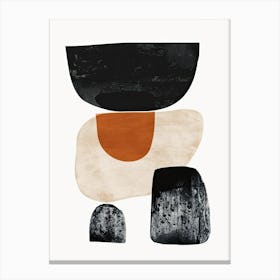 Tehran Stone Park Bauhaus Minimalist Canvas Print