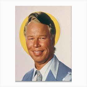George Kennedy Retro Collage Movies Canvas Print