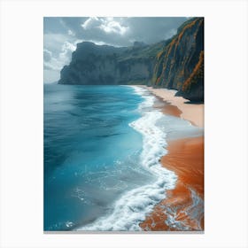 Sand Beach Canvas Print