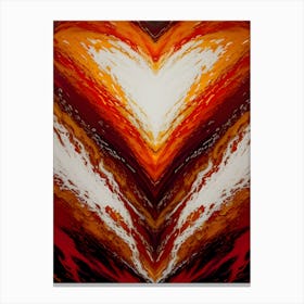 Heart Of Orange~ Escape Clause ~ Reimagined Canvas Print