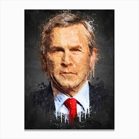 George W Bush Canvas Print