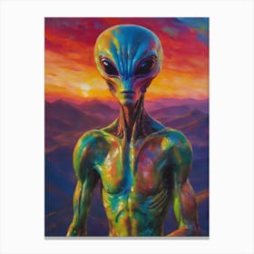 Alien 14 Canvas Print