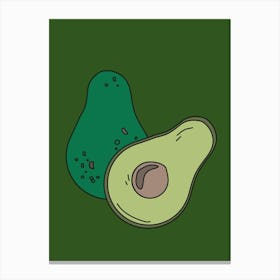 Avocados Canvas Print
