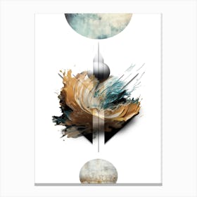 Poster Abstract Illustration Art 11 Canvas Print