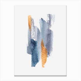 Abstract Watercolor Painting Canvas Print