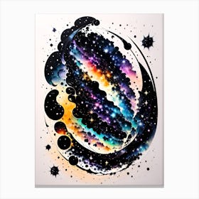 Galaxy Painting 1 Canvas Print