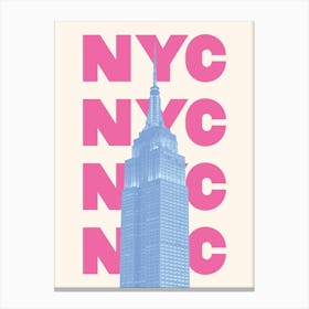 New York Empire State Building Canvas Print