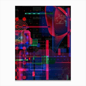 Abstract Digital Art Canvas Print