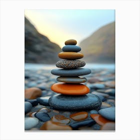 Pebbles Canvas Print