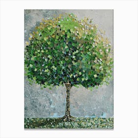 Mosaic Tree 1 Canvas Print