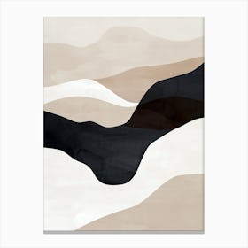 Veil Of Tranquility Minimalist Style Canvas Print