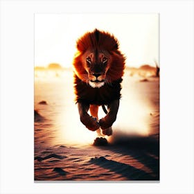 Wild Animal Creative Portrait 188 Canvas Print