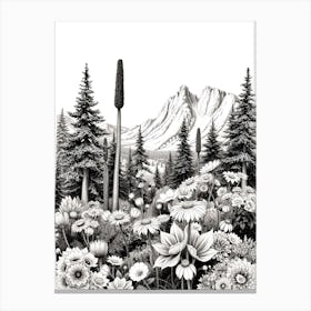 Mountain Landscape 7 Canvas Print