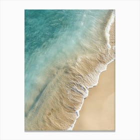 Aerial View Of A Beach 123 Canvas Print