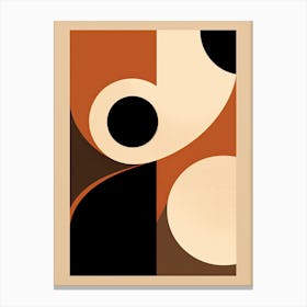 Leipzig Linearity, Geometric Bauhaus Canvas Print