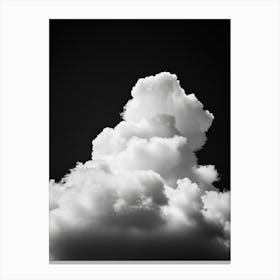 Cloud Wall Art Painting Black And White Sky Print Canvas Print