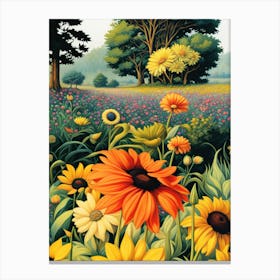 Sunflowers 2 Canvas Print