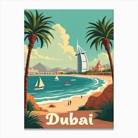 Dubai City 1 Canvas Print