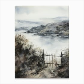Gate To The Sea Canvas Print