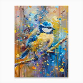 Bird On A Branch 24 Canvas Print