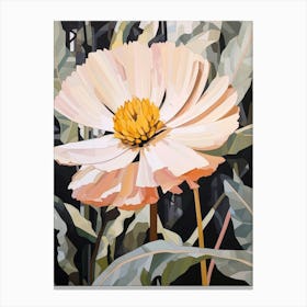 Flower Illustration Calendula 2 Canvas Print