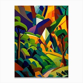 Amboró National Park Bolivia Cubo Futuristic Canvas Print