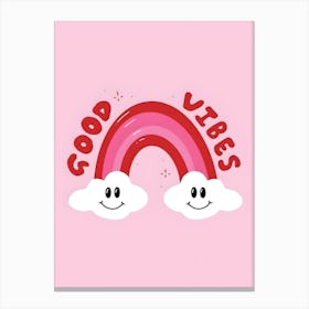 Good Vibes 3 Canvas Print