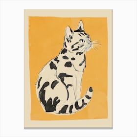 Cat 12 Canvas Print