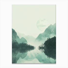 Chinese Landscape 3 Canvas Print