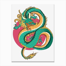 Flying Dragon Canvas Print