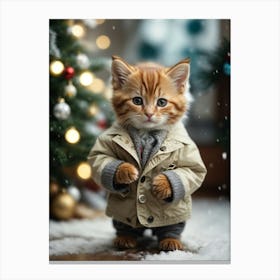 Cute Kitten 15 Canvas Print