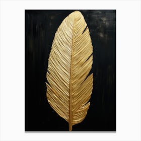 Gold Leaf 1 Canvas Print